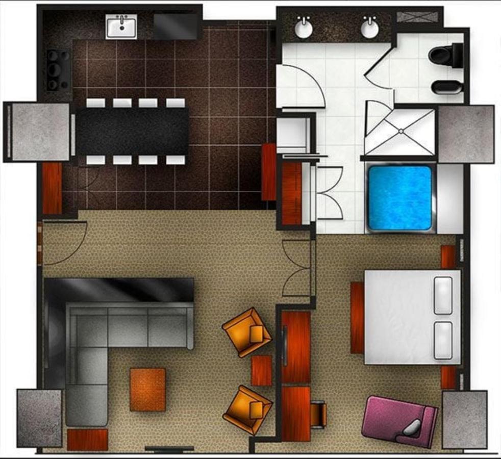 One-Bedroom Suite Kitchen,167677599:JPEG