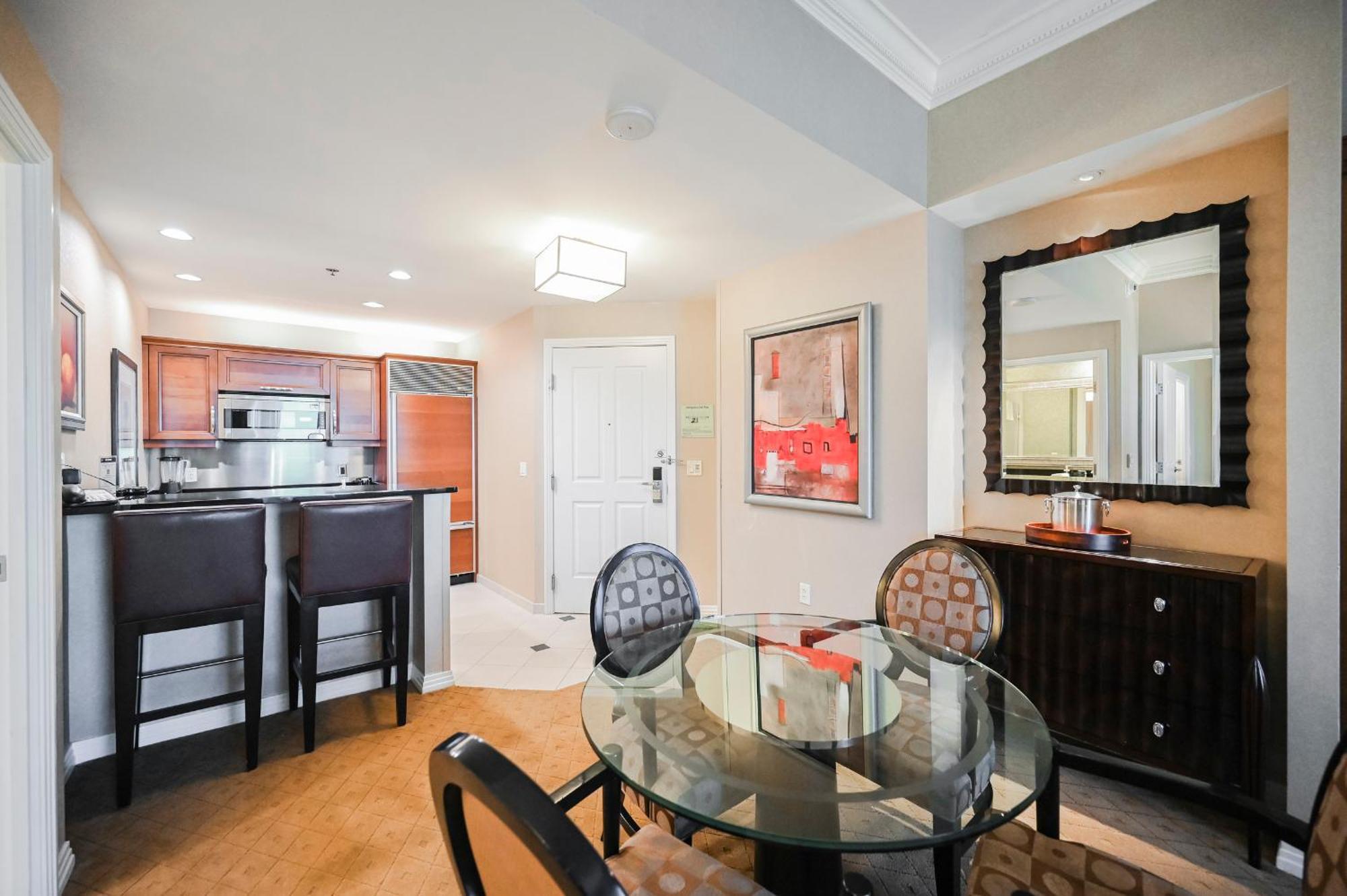 One-Bedroom Apartment Balcony